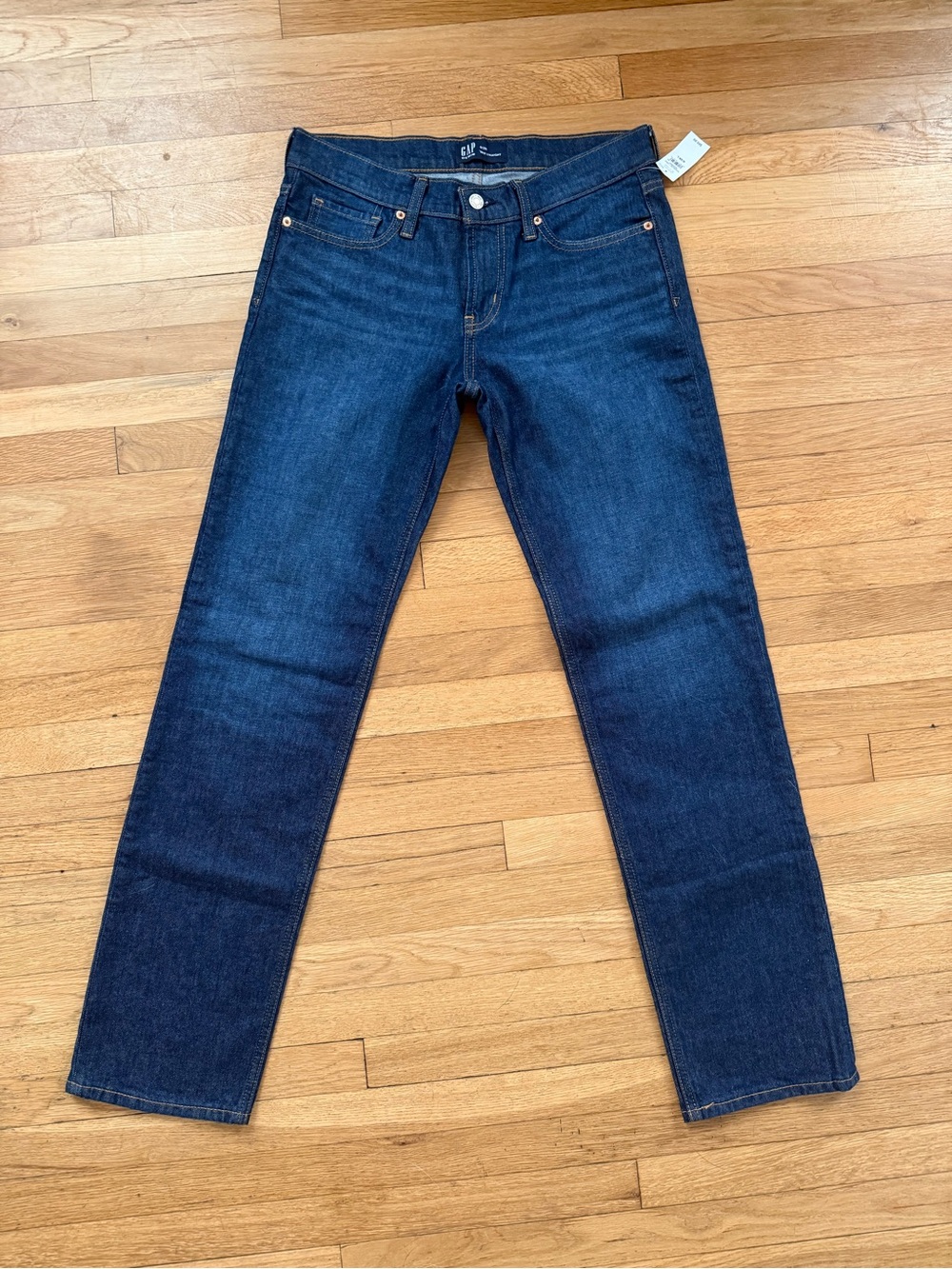 GAP 90s Slim Straight Jeans Dark Wash Size 8/29L NWT